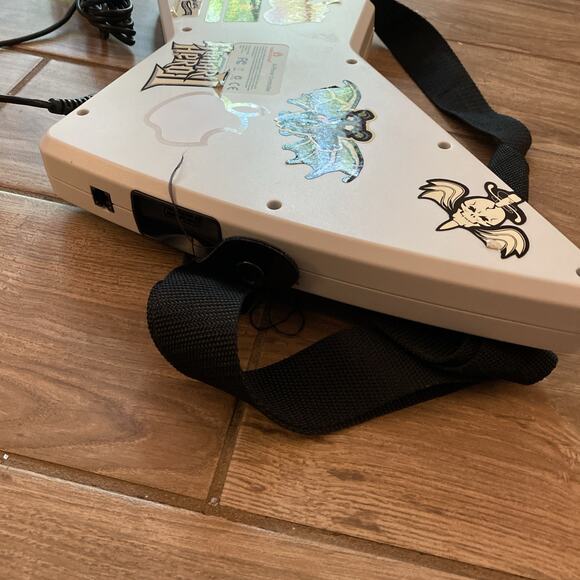 Xbox 360 Wired Guitar Hero Gibson X-Plorer Xplorer Controller RedOctane 95055 - Picture 10 of 10